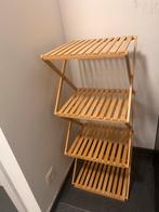 Spetebo Étagère pliante en bambou avec 4 étagères 25€, Maison & Meubles, Accessoires pour la Maison | Étagères, Enlèvement ou Envoi
