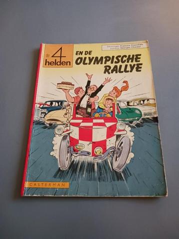 4 Helden nr. 11, De Olympische Rally, goede staat beschikbaar voor biedingen