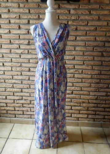 (122)- robe femme t.40 bleu - c'flo - beschikbaar voor biedingen