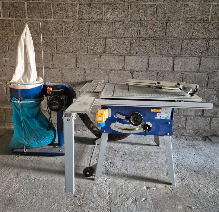 Zaagtafel met afzuiging Elektra Beckum PKF 255, Doe-het-zelf en Bouw, Gereedschap | Zaagmachines, Zo goed als nieuw, Ophalen