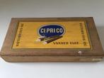 Ciprico Vander Elst houten sigarenkistje, Utilisé, Enlèvement ou Envoi