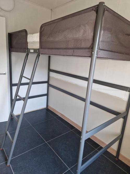 Lit superposé IKEA TUFFING 1 personne, Huis en Inrichting, Slaapkamer | Stapelbedden en Hoogslapers, Zo goed als nieuw, Ophalen