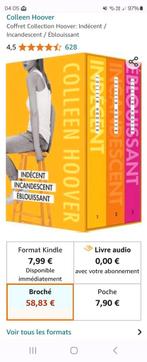 Indécent/Incandescent/Éblouissant ( Colleen Hoover)2017, Ophalen of Verzenden