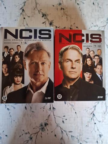 Te koop: dvd serie NCIS van 1-6 en 7-12, Enlèvement, Comme neuf