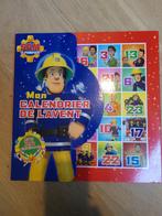 Sam le pompier, calendrier de l'avent, Enlèvement, Calendrier mensuel, Comme neuf
