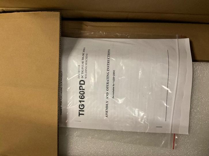 Nieuw Laspost IPO TOOLS, Doe-het-zelf en Bouw, Gereedschap | Lasapparaten, Nieuw, Tig, 150 tot 250 ampère, Ophalen