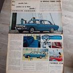 FORD  La nouvelle TAUNUS 17M-V4 / 20m-V6  1964, Ophalen of Verzenden, Gelezen, Ford