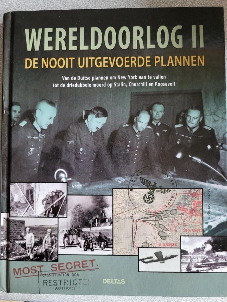 WO 2, de nooit uitgevoerde plannen, Boeken, Oorlog en Militair, Zo goed als nieuw, Ophalen of Verzenden