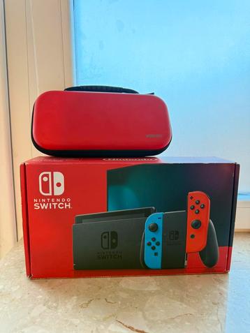Nintendo switch console + 3 spellen beschikbaar voor biedingen