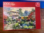 Puzzel Japanese garden Jumbo 1000 stuks, Verzenden