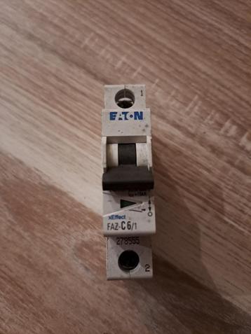 Installatieautomaat EATON FAZ-C6/1 beschikbaar voor biedingen