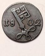 Munt Duitsland Stad Bremen 2 1/2 Schwaren 1802, Ophalen of Verzenden, Duitsland, Overige waardes, Losse munt