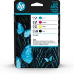 HP 950/951 4-Pack Black and Color, Informatique & Logiciels, Imprimantes, Comme neuf, Enlèvement ou Envoi