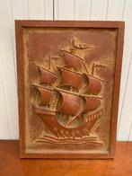 Vintage terracotta wanddecoratie, Huis en Inrichting, Ophalen, Gebruikt