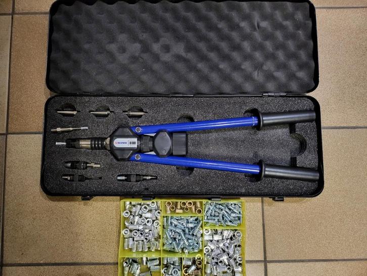 Berner klinknageltang met hendel type 510, Doe-het-zelf en Bouw, Gereedschap | Handgereedschap, Zo goed als nieuw, Ophalen of Verzenden