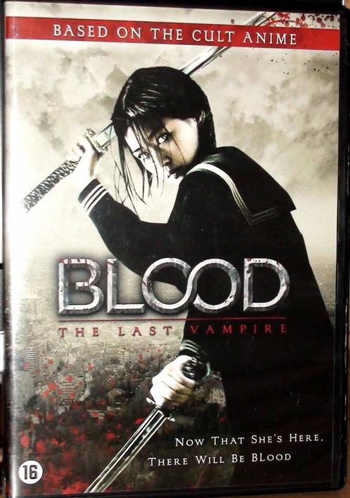 2 dvd blood the last vampire en de manga versie, Cd's en Dvd's, Dvd's | Actie, Martial Arts, Ophalen of Verzenden