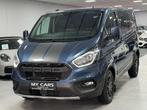 Ford Tourneo Custom 2.0 Tdci 130 Cv Trail 6 Places Cuir Gps, Autos, Cuir, Achat, Euro 6, Boîte manuelle