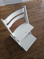 stokke trip trap stoel wit, Kinderen en Baby's, Kinderstoelen, Ophalen, Gebruikt