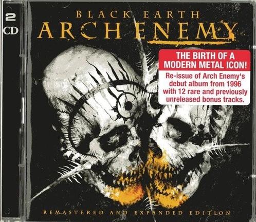 Dubbele CD Arch enemy, black earth., Cd's en Dvd's, Cd's | Hardrock en Metal, Zo goed als nieuw, Ophalen