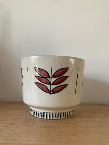 Groet bloempot/ cachepot decor boch rambouillet beschikbaar voor biedingen