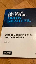 Elise Muir - INTRODUCTION TO THE EU LEGAL ORDER, Ophalen of Verzenden, Gelezen, Elise Muir