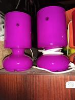 2 dezelfde lykta´s fushsia. In prima staat., Huis en Inrichting, Lampen | Overige, Ophalen of Verzenden, Zo goed als nieuw