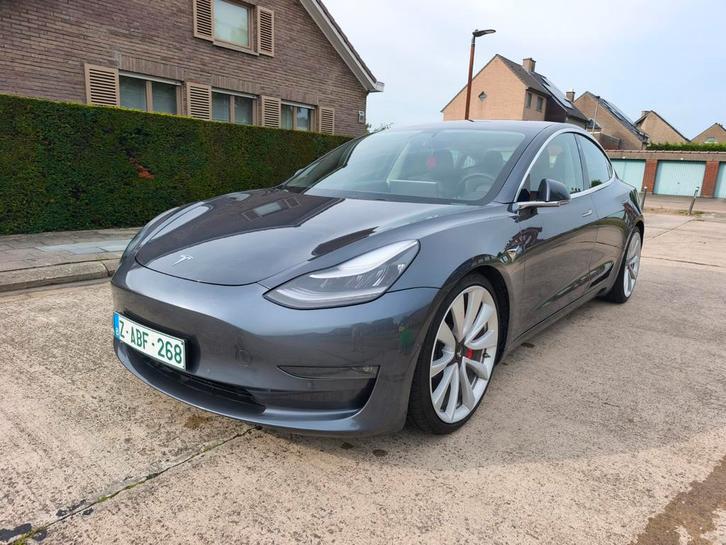 Tesla Model 3 Long Range Performance * Enhanced autopilot, Auto's, Tesla, Particulier, Te koop, Model 3, 360° camera, 4x4, ABS