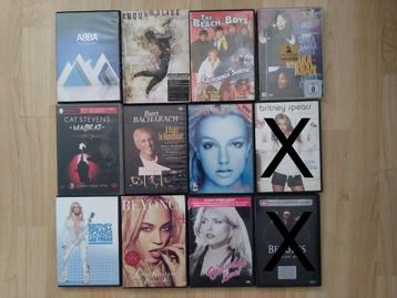 Muziek dvd's tegen klein prijsje beschikbaar voor biedingen