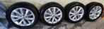 4 jantes alu VAG 4 pneus 4 saisons 205-55-16-94VXL, Ophalen, Gebruikt, 16 inch, 205 mm