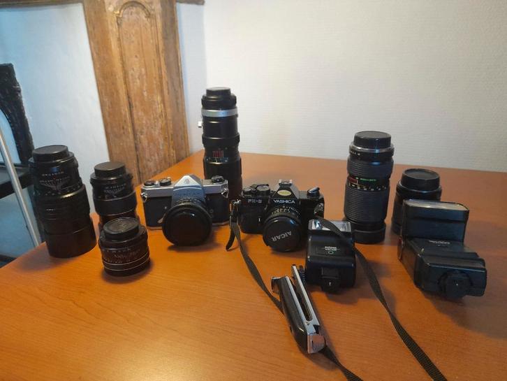 Ensemble photo argentique, TV, Hi-fi & Vidéo, Appareils photo analogiques, Utilisé, Pentax, Enlèvement