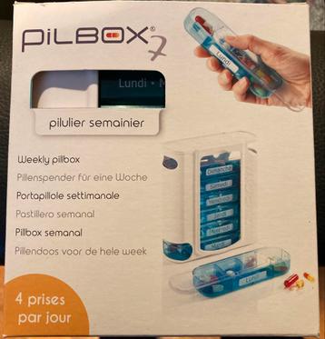 Pilulier semainier neuf (4 prises/jour) PILBOX7