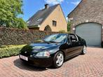Honda CRX Delsol Esi Leder, Auto's, Voorwielaandrijving, Zwart, 4 cilinders, Cabriolet