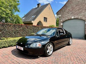 Honda CRX Delsol Esi Cuir, Cuir, Achat, Noir, 2 portes