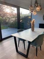 Keramische tafel 220 x 95, Huis en Inrichting, Tafels | Eettafels, Ophalen, Nieuw