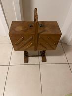 Opbergkastje naaigerei vintage, Enlèvement, Utilisé, Fil ou Aiguille(s)