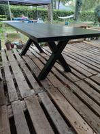 Zwarte tafel, Huis en Inrichting, Ophalen, Gebruikt
