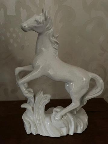 Decoratie wit paard 