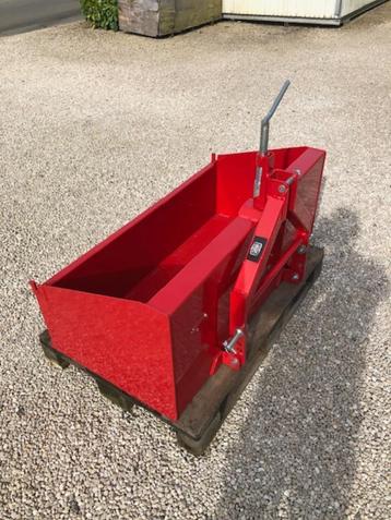 Transportbak kippend voor Minitractors, Ophalen, Akkerbouw, Grondbewerking