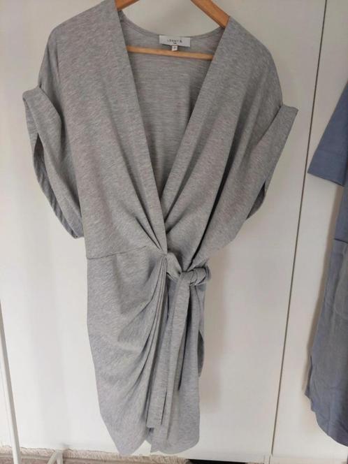 Nieuwe grijze jersey jurk Lenny B. maat 2, Kleding | Dames, Jurken, Nieuw, Maat 38/40 (M), Grijs, Boven de knie, Ophalen of Verzenden