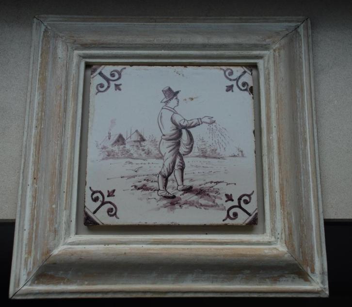 delftse tegels, Antiek en Kunst, Curiosa en Brocante, Verzenden