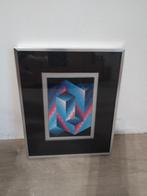 vintage Vasarely original jaren 70 design, Antiek en Kunst, Ophalen of Verzenden