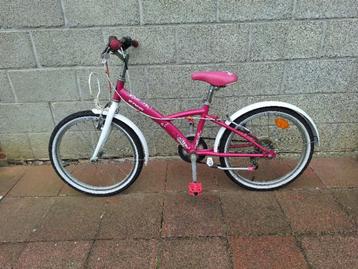 meisjesfiets, kinderfiets, btwin, bandenmaat 20, 5 vers