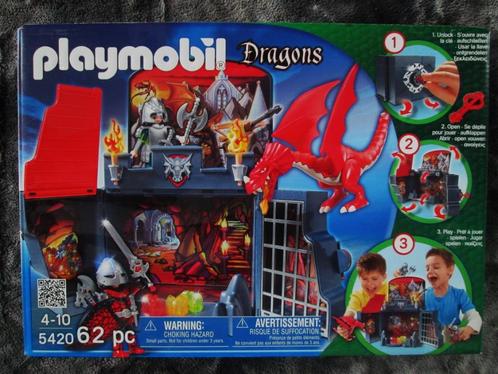 Playmobil 5420 Speelbox Drakenridders - Nieuw en Verzegeld, Kinderen en Baby's, Speelgoed | Playmobil, Nieuw, Complete set, Ophalen of Verzenden