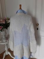 Prachtige gilet van Michael Kors, mohair en angora, Maat 38/40 (M), Michael Kors, Beige, Ophalen of Verzenden