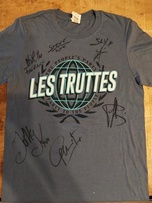 Gesigneerde t-shirt "Les Truttes", Kleding | Heren, T-shirts, Zo goed als nieuw, Ophalen of Verzenden