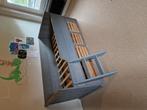 steigerhout kinderbed, Ophalen, Gebruikt, Matras