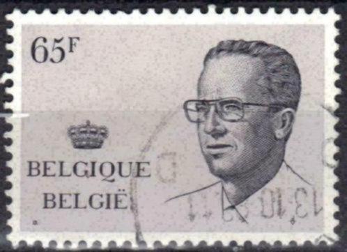 Belgie 1981 - Yvert 2022/OBP 2023 - Koning Boudewijn (ST), Timbres & Monnaies, Timbres | Europe | Belgique, Affranchi, Envoi