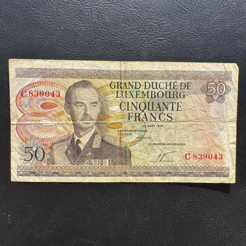 Luxemburg - 50 Francs 1972 - P 55B - F - 1003, Postzegels en Munten, Bankbiljetten | Europa | Niet-Eurobiljetten, Los biljet, Overige landen