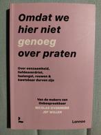 Onbespreekbaar - Omdat we hier niet genoeg over praten, Boeken, Ophalen of Verzenden, Zo goed als nieuw, Onbespreekbaar; Jef Willem; Nicolas Overmeire