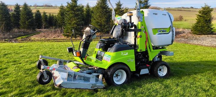 Grillo FD 2200 frontmaaier, Tuin en Terras, Zitmaaiers, Gebruikt, 120 cm of meer, Opvangbak, Ophalen